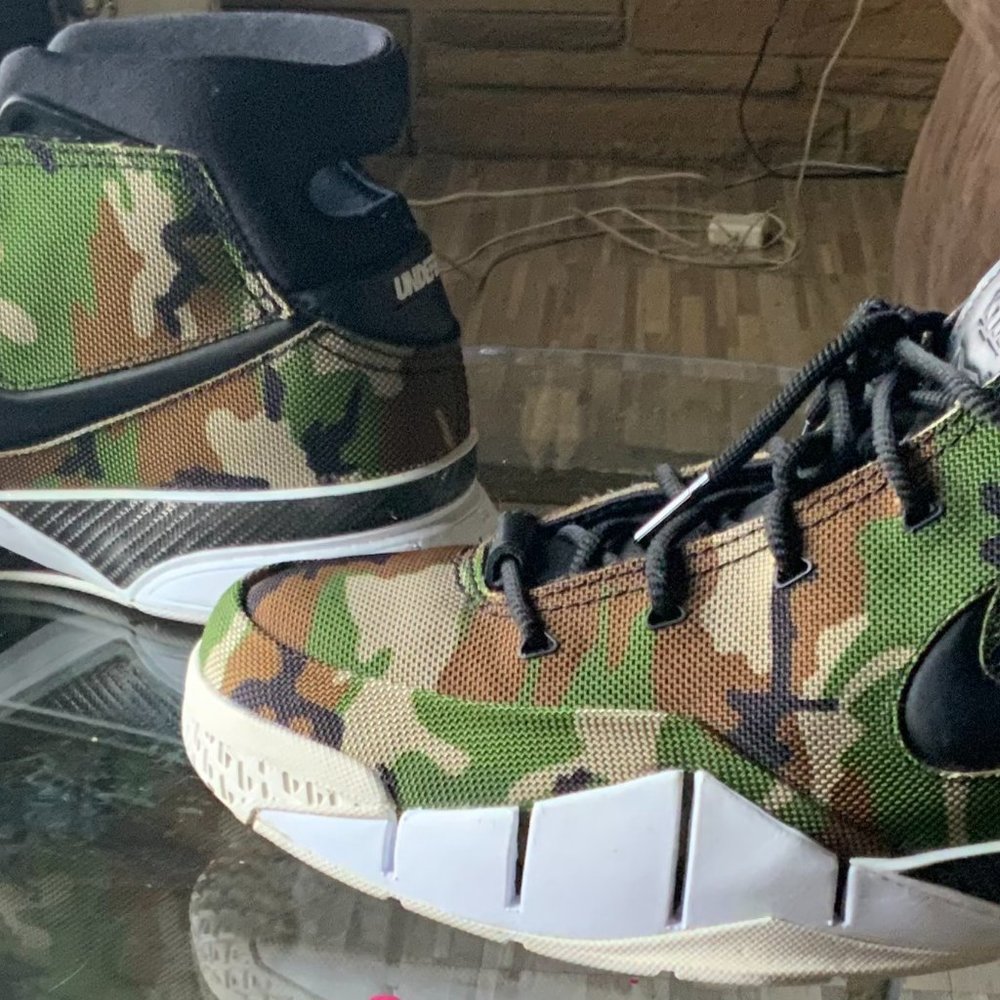 Nike Zoom Kobe 1 Protro x Undefeated Camo 2018 AQ3635-300
